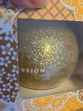 Taylor Swift Taylor’s Version Gold Glitter Ball Christmas Ornament NIB